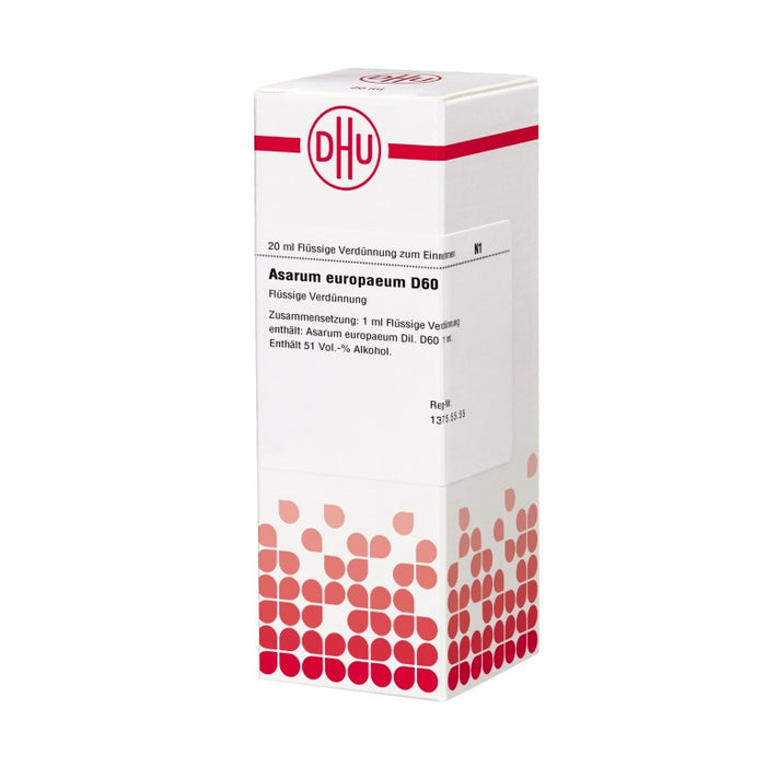 DHU Asarum Europaeum D60 Dilution, 20 ml Lösung