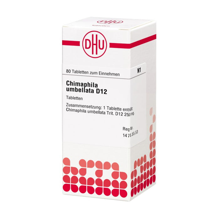 DHU Chimaphila umbellata D12 Tabletten, 80 pcs. Tablets