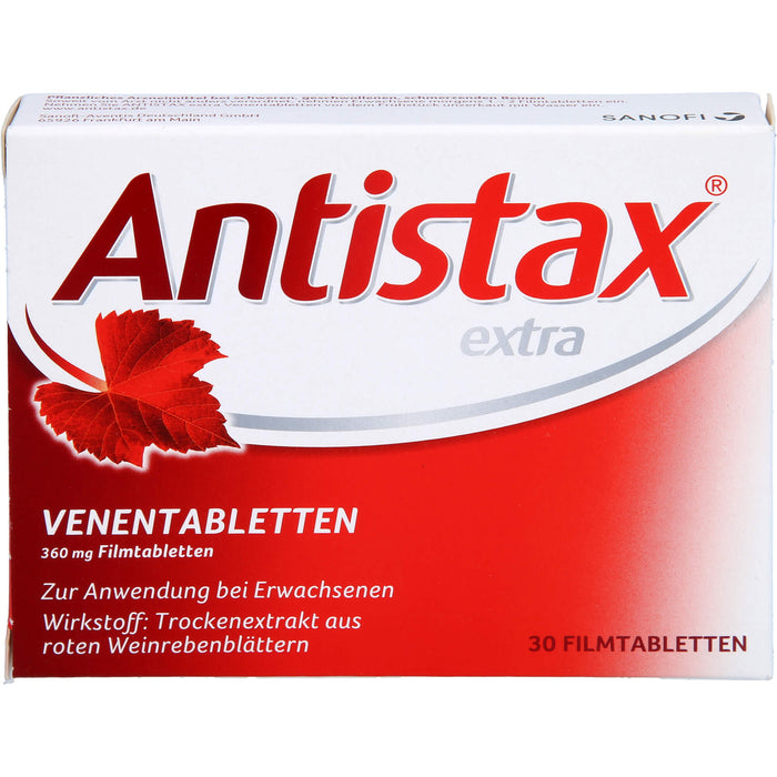 Antistax extra Venentabletten, 30 St. Tabletten