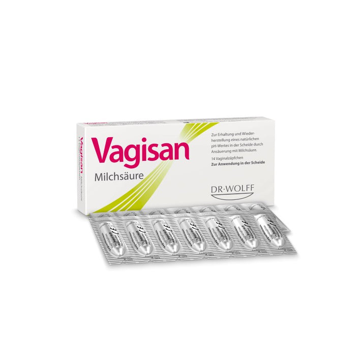 Vagisan Milchsäurezäpfchen, 14 pcs. Suppositories