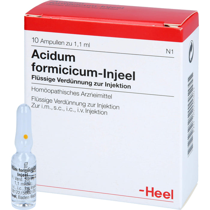 Acidum formicicum-Injeel Ampullen, 10 pcs. Ampoules