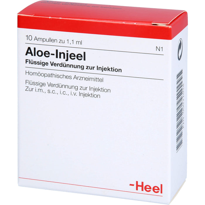 Aloe Injeel flüssige Verdünnung, 10 St. Ampullen