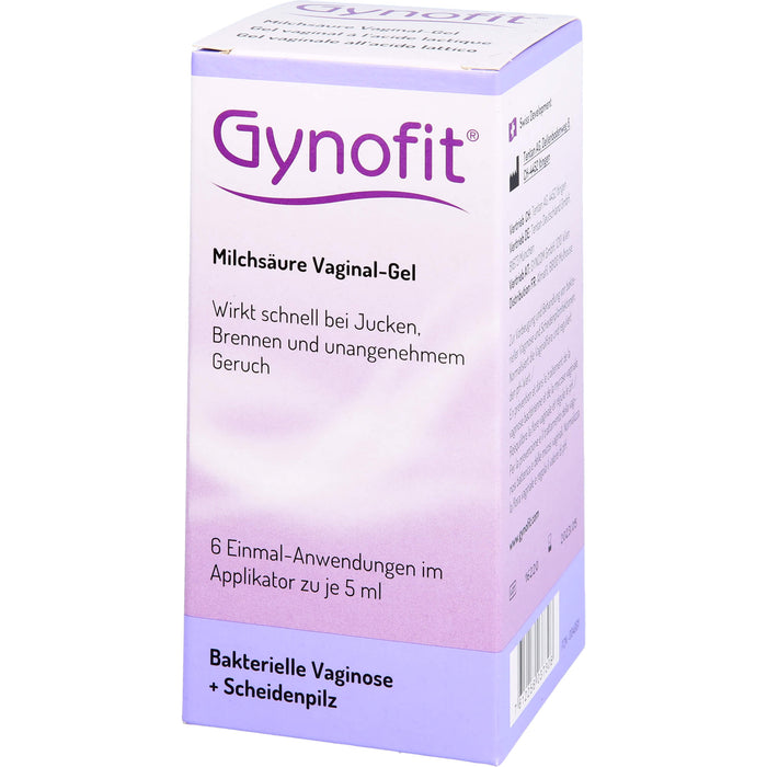 Gynofit Vaginalgel, 6 pc Récipients à dose unique