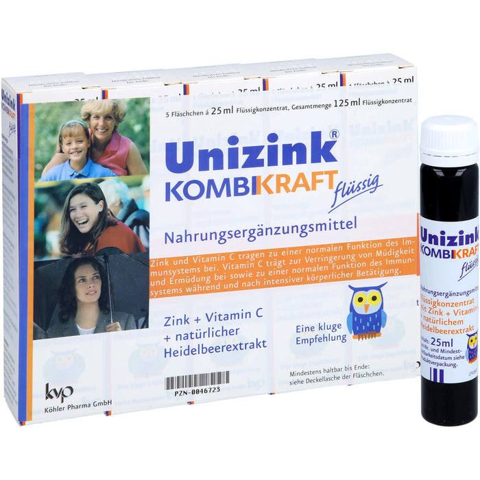 Unizink Kombikraft, 5 St. Trinkfläschchen