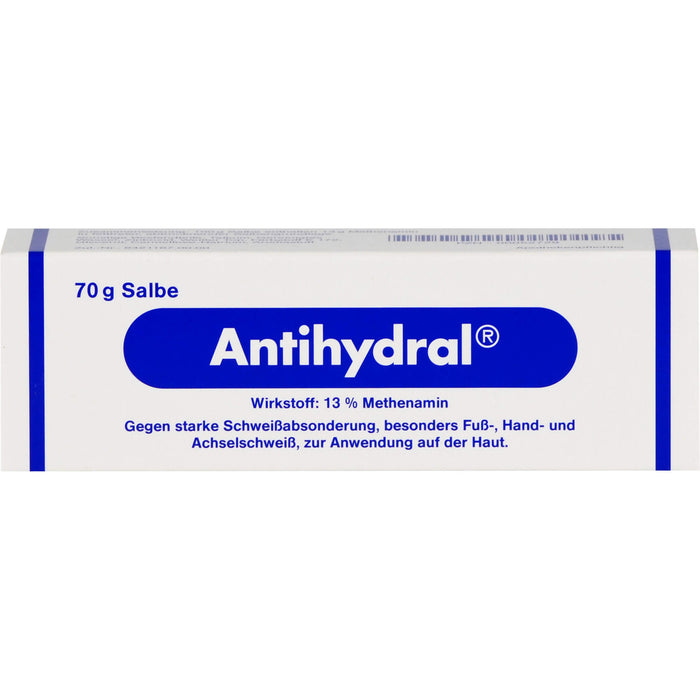 Antihydral, 130 mg/g Methenamin, Salbe zur Anwendung auf der Haut, 70 g Salbe