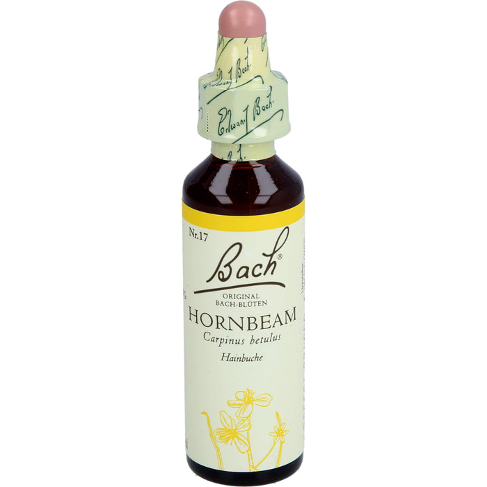 Bach Original Bach-Blüten Nr. 17 Hornbeam Hainbuche Tropfen, 20 ml Lösung