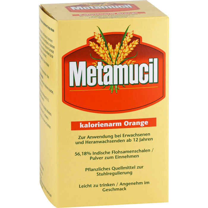 Metamucil Orange kalorienarm Pulverbeutel, 30 pcs. Sachets