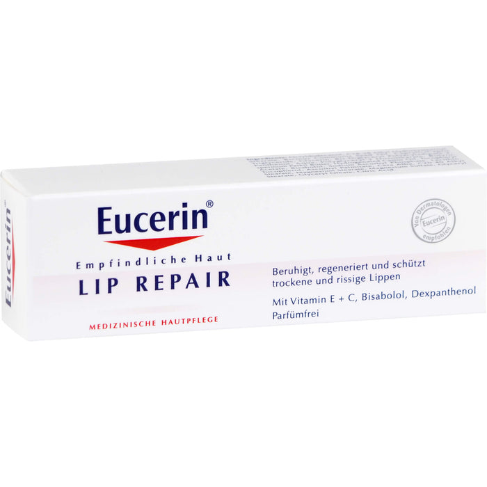 Eucerin pH5 Lip Repair Creme, 10 g Crème