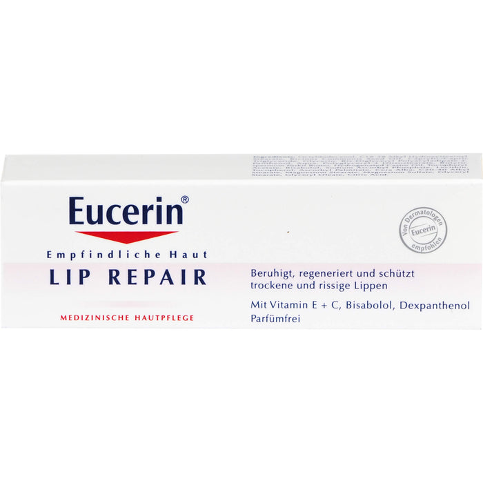 Eucerin pH5 Lip Repair Creme, 10 g Cream