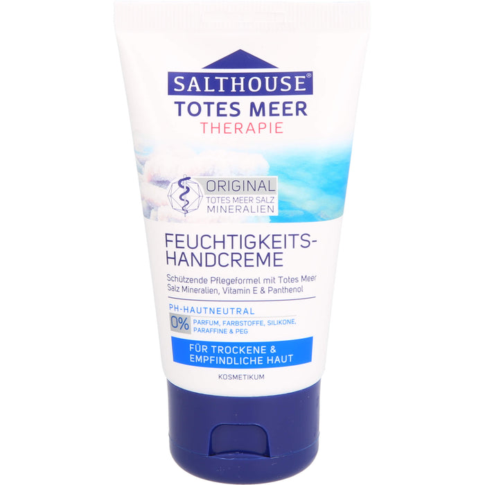 SALTHOUSE Totes Meer Therapie Feuchtigkeits-Handcreme, 75 ml Cream