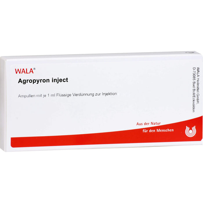 WALA Agropyron Inject Ampullen, 10 St. Ampullen