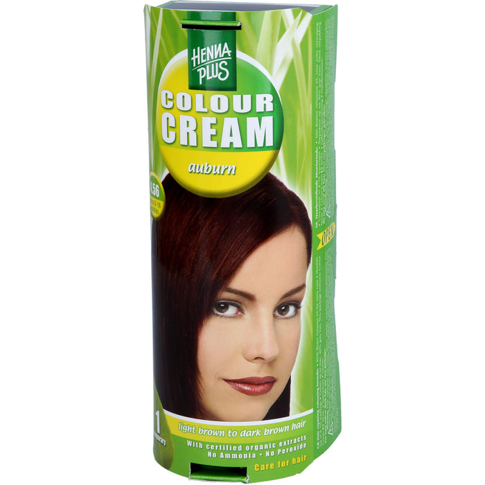 Hennaplus Colour Cream Auburn 4,56, 60 ml Crème