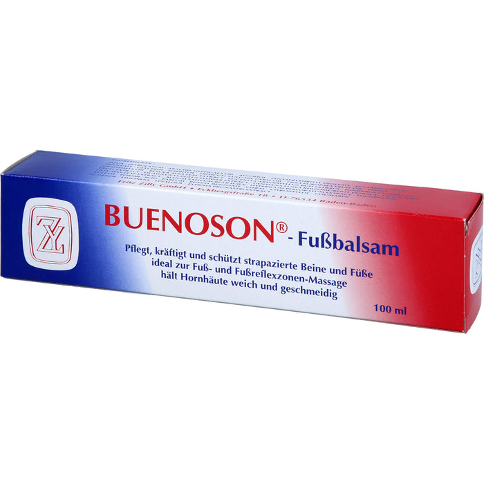 Buenoson Fußbalsam hält Hornhäute weich und geschmeidig, 100 g Crème