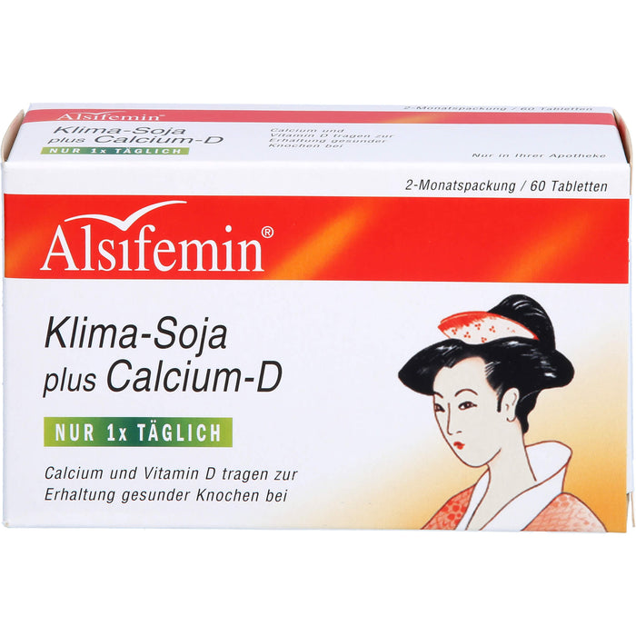 Alsifemin Klima-Soja plus Calcium-D Tabletten, 60 pcs. Tablets