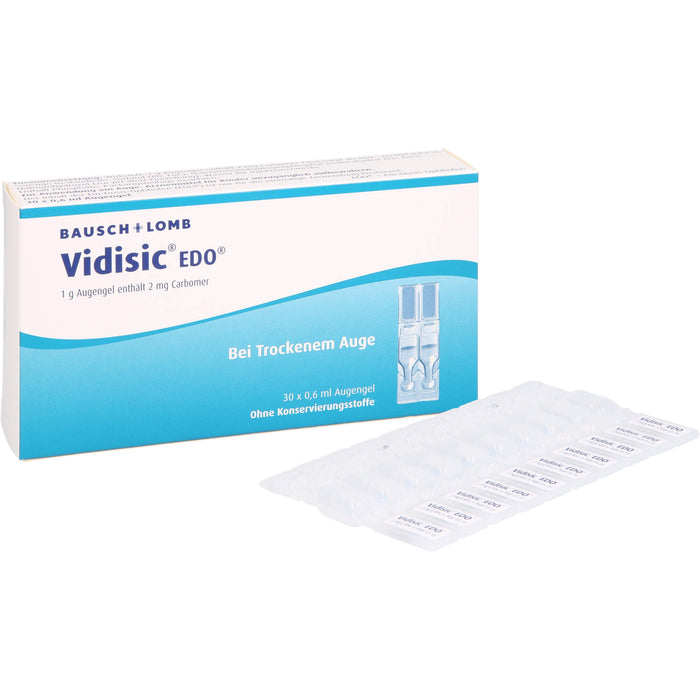 Vidisic EDO Augengel, 30 pcs. Single-dose pipettes