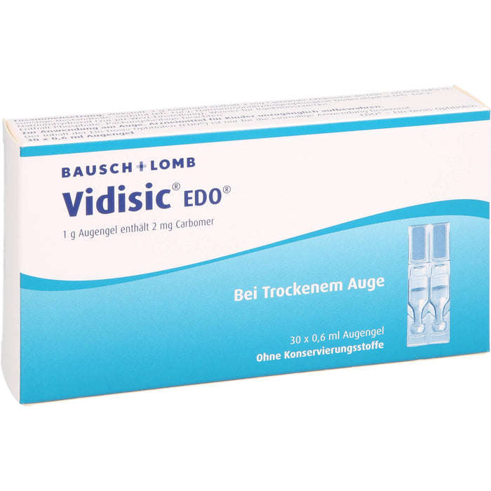 Vidisic EDO Augengel, 30 pcs. Single-dose pipettes