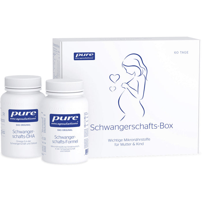 pure encapsulations Schwangerschafts-Box Kapseln, 120 pc Capsules