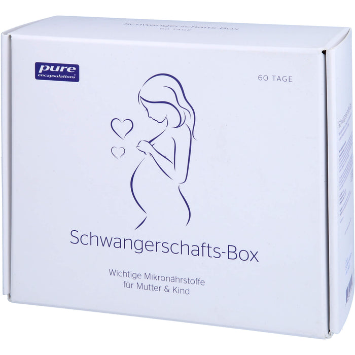 pure encapsulations Schwangerschafts-Box Kapseln, 120 pc Capsules