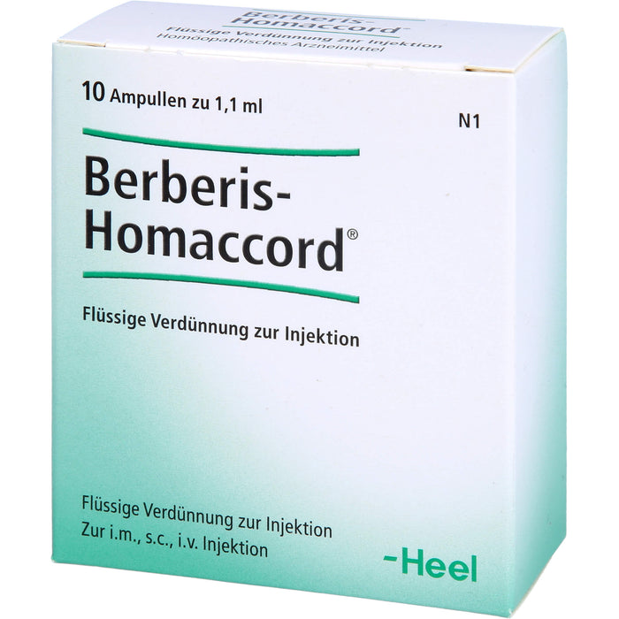 Berberis-Homaccord flüssige Verdünnung, 10 pcs. Ampoules