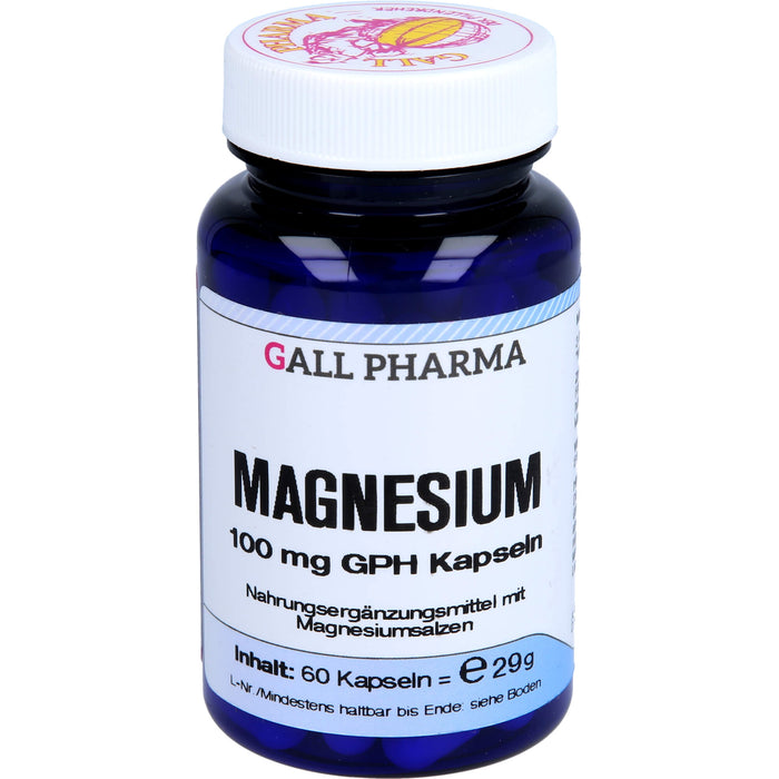 MAGNESIUM 100mg Kapseln, 60 St KAP