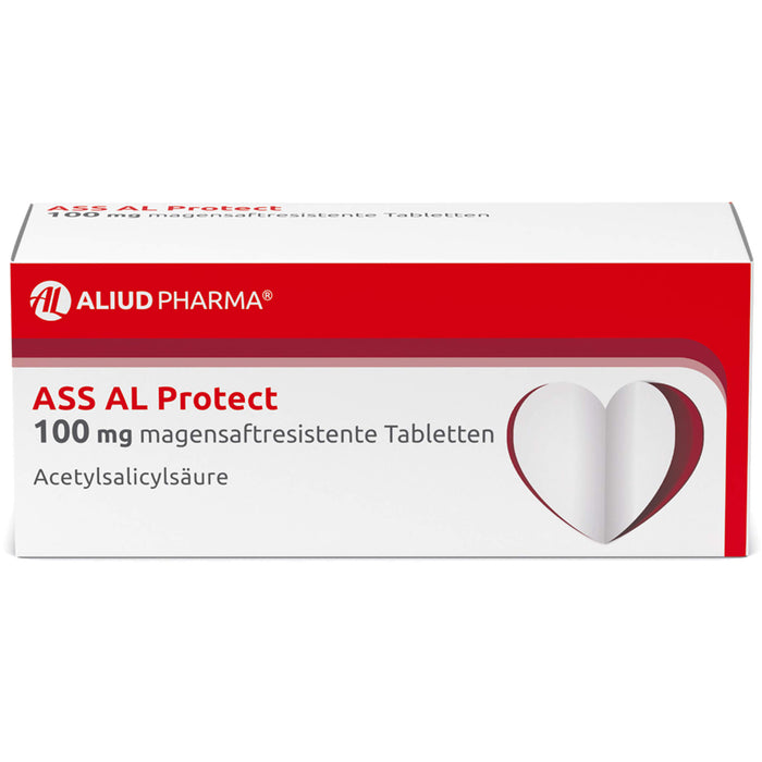 ASS AL Protect 100 mg magensaftresistente Tabletten, 100 pc Tablettes