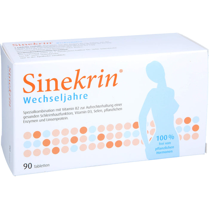 Sinekrin Wechseljahre Tabletten, 90 St. Tabletten