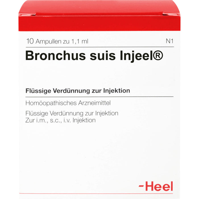 Bronchus suis Injeel Amp., 10 St. Ampullen