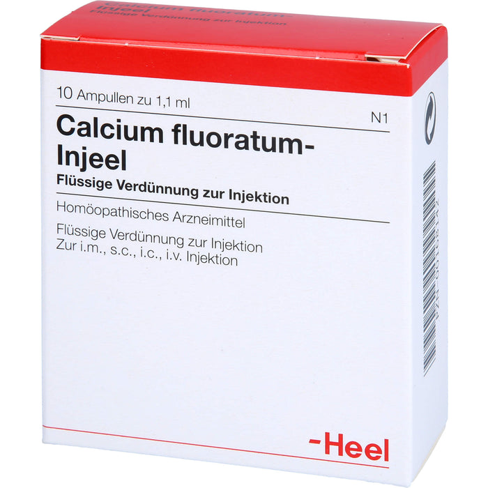 Calcium fluoratum Injeel Amp., 10 St AMP