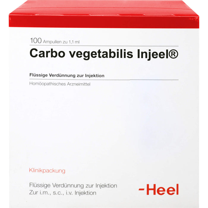 Carbo vegetabilis-Injeel Inj.-Lsg., 100 St AMP