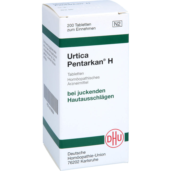 DHU Urtica Pentarkan H Tabletten bei juckenden Hautausschlägen, 200 pcs. Tablets