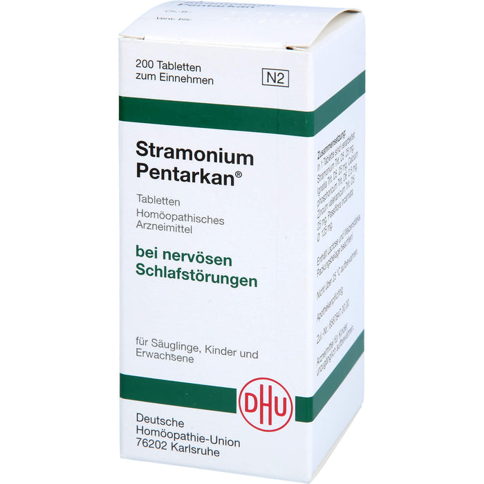 Stramonium Pentarkan Tabletten, 200 St. Tabletten