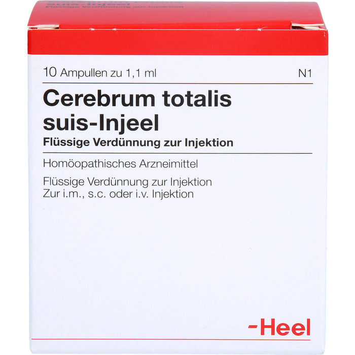 Cerebrum Totalis Suis Injeel flüssige Verdünnung, 10 pcs. Ampoules