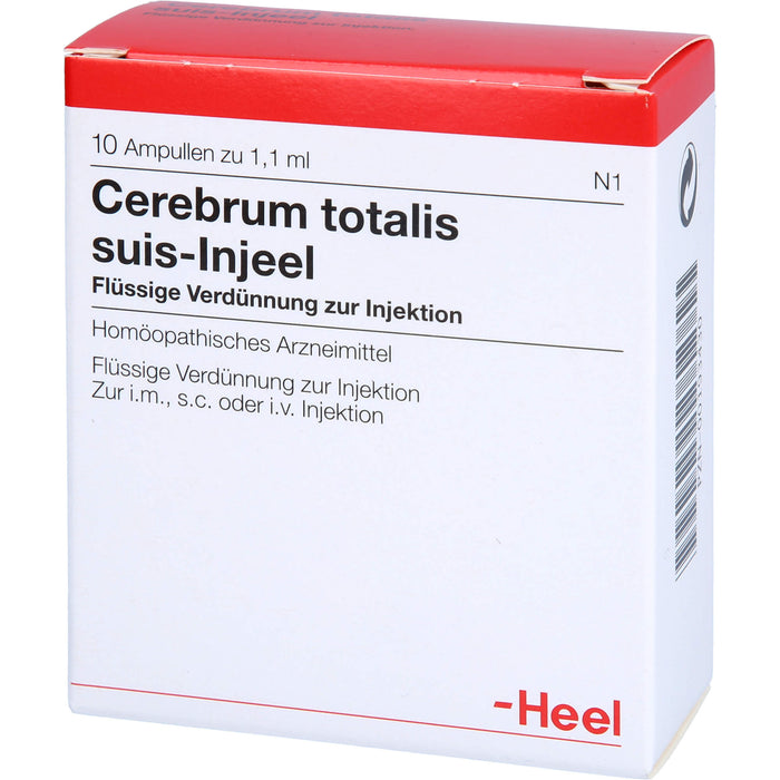 Cerebrum Totalis Suis Injeel flüssige Verdünnung, 10 pc Ampoules