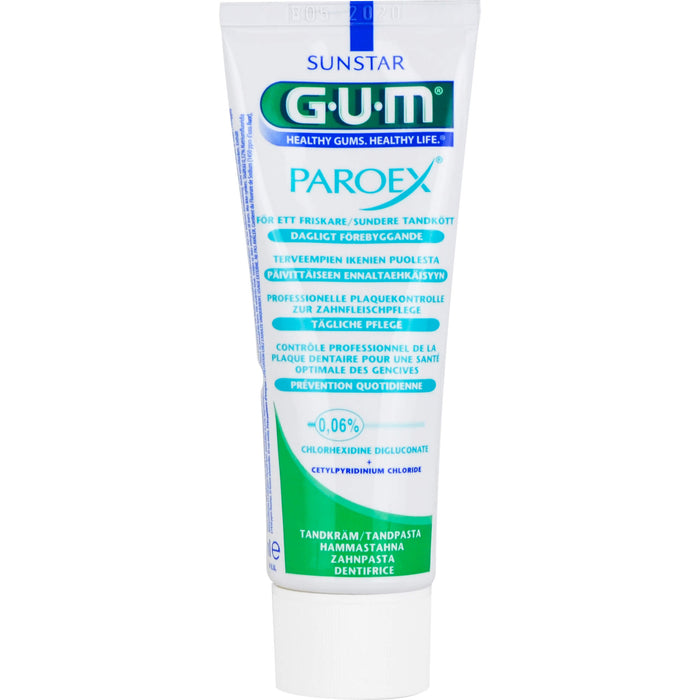 GUM Paroex 0,06% CHX Zahnpasta, 75 ml Zahncreme