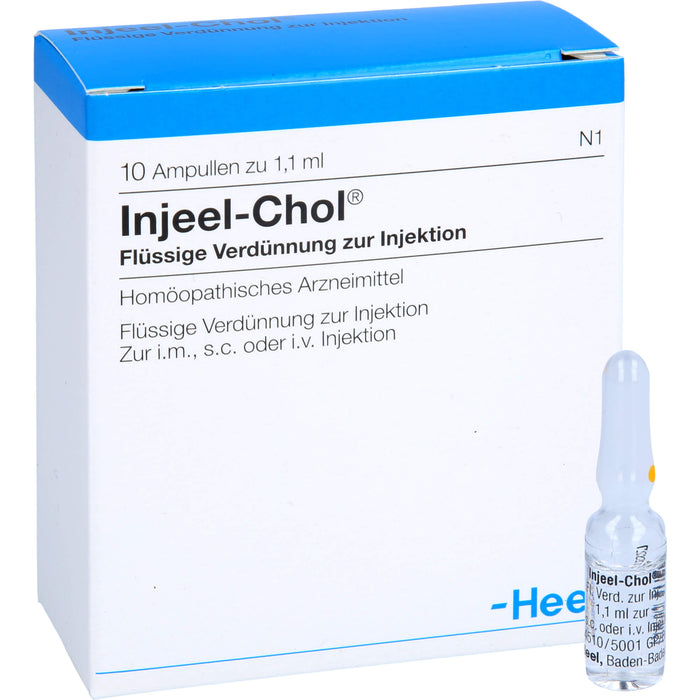 Heel Injeel-Chol flüssige Verdünnung zur Injektion, 10 pcs. Ampoules