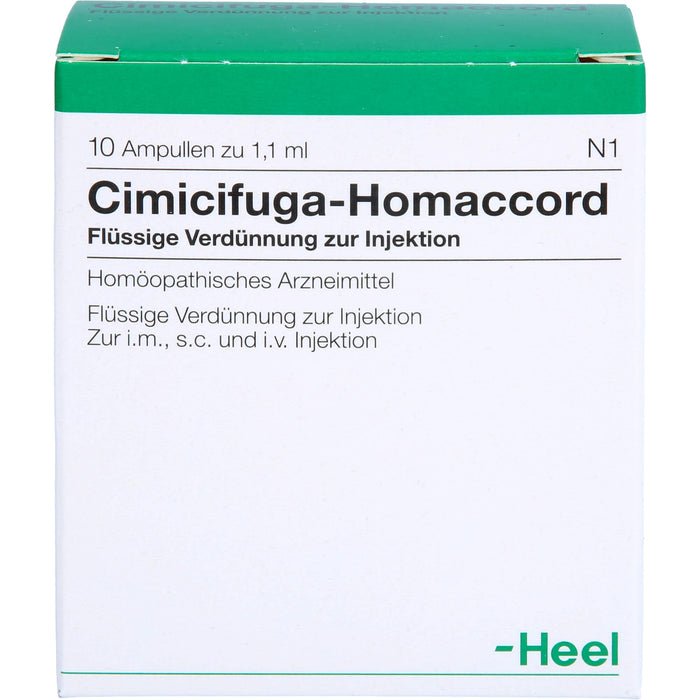 Heel Cimicifuga-Homaccord flüssige Verdünnung zur Injektion, 10 pcs. Ampoules