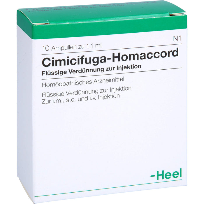 Heel Cimicifuga-Homaccord flüssige Verdünnung zur Injektion, 10 pc Ampoules