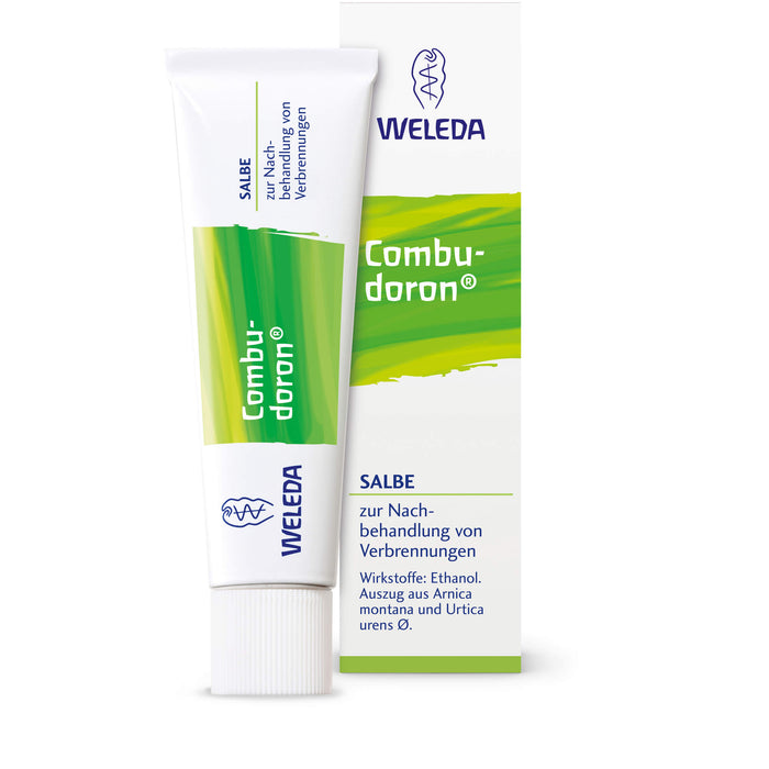 WELEDA Combudoron Salbe zur Nachbehandlung von Verbrennungen und Sonnenbrand, 25 g Salbe