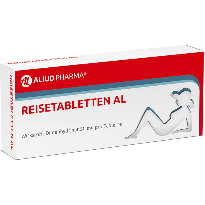 Reisetabletten AL bei Schwindel, Übelkeit und Erbrechen, 20 St. Tabletten