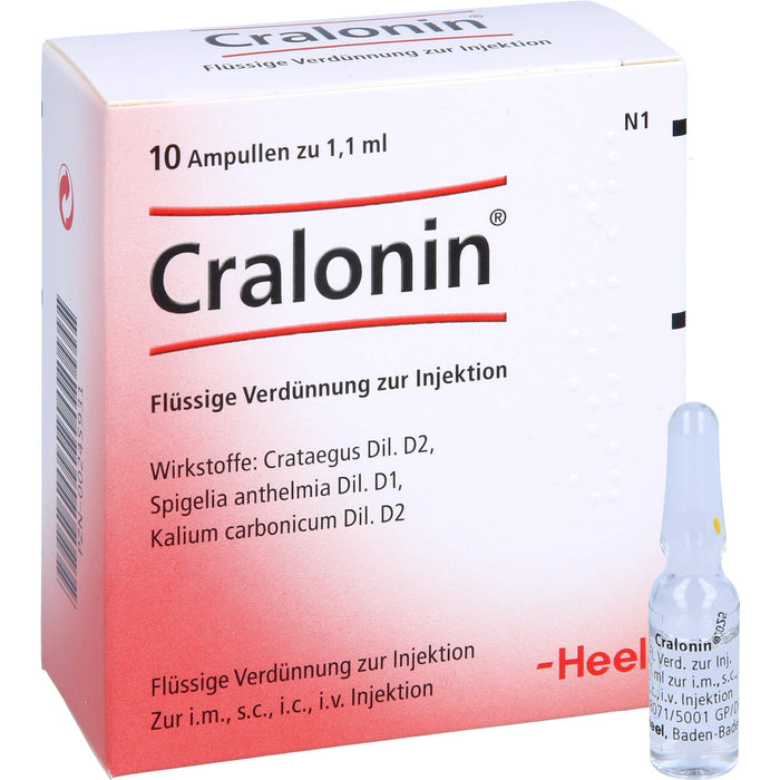 Cralonin Flüssige Verdünnung zur Injektion, 10 St. Ampullen