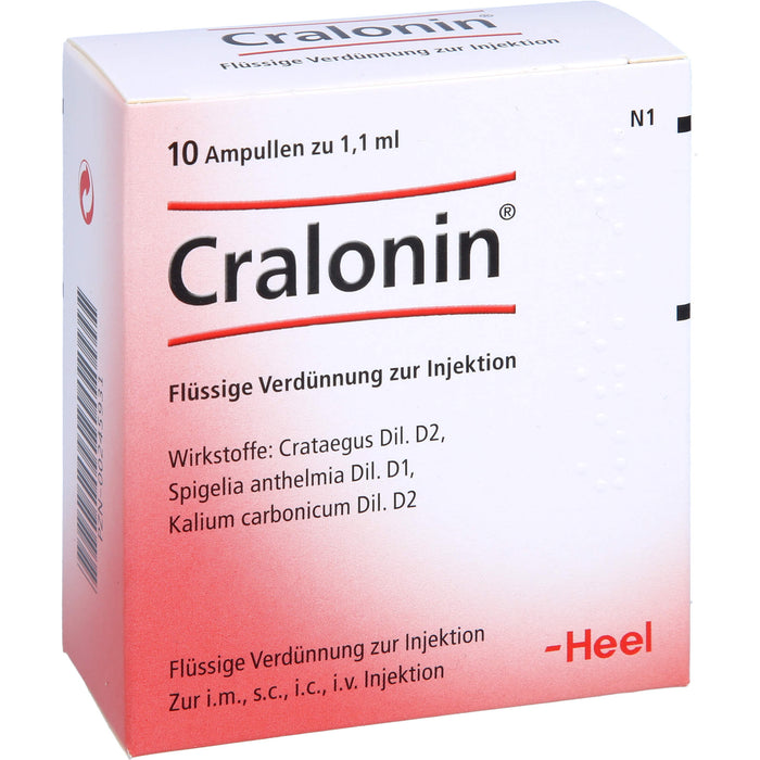 Cralonin Flüssige Verdünnung zur Injektion, 10 St. Ampullen