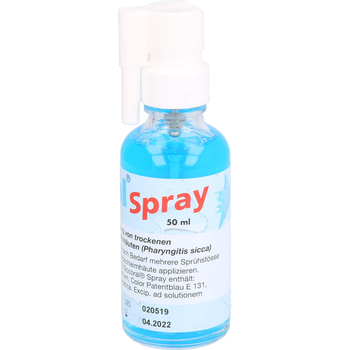 SiccOral Spray zur Befeuchtung von trockenen Mund- und Rachenschleimhäuten, 50 ml Solution