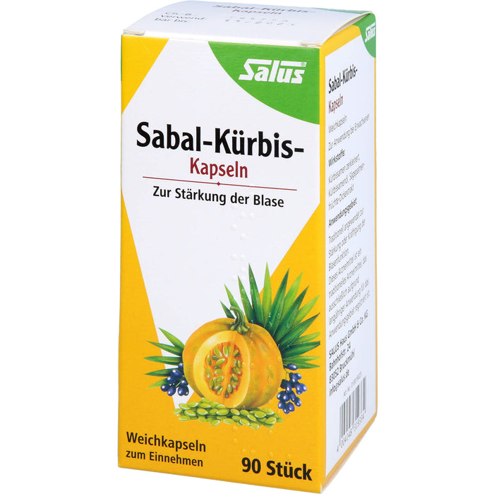 Sabal-Kürbis-Kapseln Salus, 90 St. Kapseln