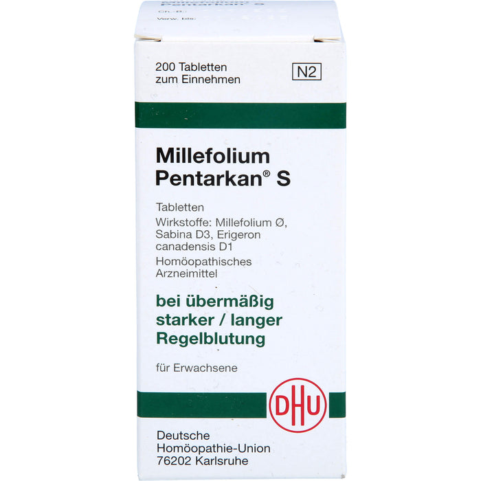 Millefolium Pentarkan S Tabletten, 200 St. Tabletten