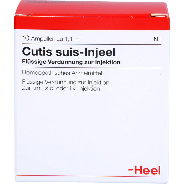 Cutis suis-Injeel Inj.-Lsg., 10 pcs. Ampoules