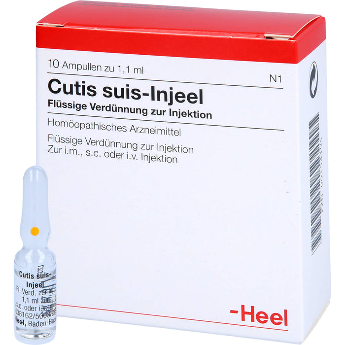 Cutis suis-Injeel Inj.-Lsg., 10 pcs. Ampoules