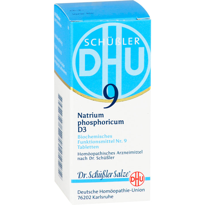 DHU Schüßler-Salz Nr. 9 Natrium phosphoricum D3 Tabletten, 80 St. Tabletten