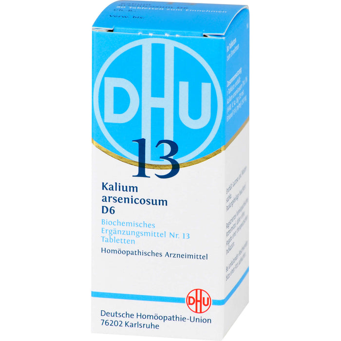 DHU Biochemie 13 Kalium arsenicosum D6 Tabletten, 80 St. Tabletten