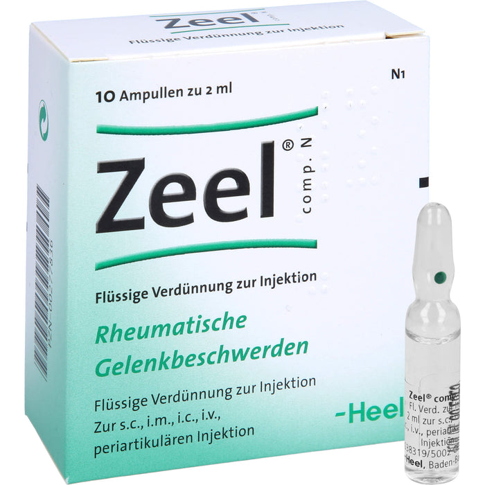 Zeel comp. N flüssige Verdünnung Rheumatische Gelenkbeschwerden, 10 pcs. Ampoules