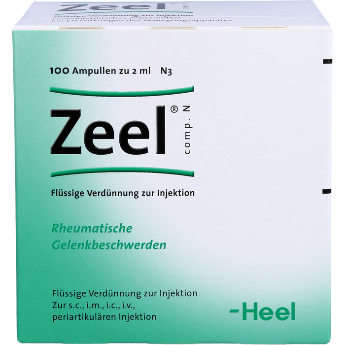 Zeel comp. N flüssige Verdünnung bei rheumatischen Gelenkbeschwerden, 100 pc Ampoules